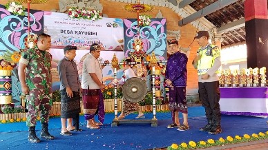 Pelaksanaan Bulan Bahasa Bali Ke-VI Desa Kayubihi Tahun 2024