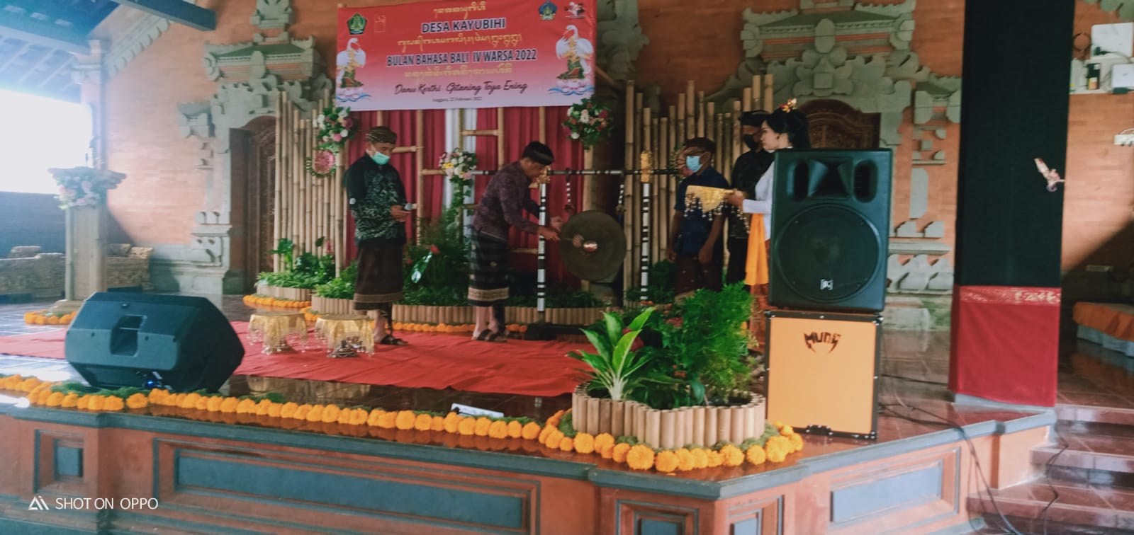 Pemerintah Desa Kayubihi menyelenggarakan Bulan Basa Bali Tahun 2022
